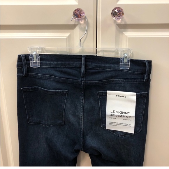 FRAME Le Skinny de Jeanne Jeans Women’s denim size 29 NWT - Picture 9 of 10